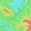 Múgica topographic map, elevation, terrain