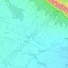 Balrampur topographic map, elevation, terrain