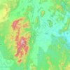 Muniguda topographic map, elevation, terrain