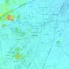 Chiang Rai City Municipality topographic map, elevation, terrain