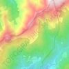 Quasquara topographic map, elevation, terrain
