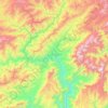Kiti topographic map, elevation, terrain