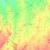Shajapur topographic map, elevation, terrain