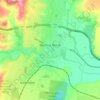 Bacchus Marsh topographic map, elevation, terrain