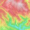 Mas-Cabardès topographic map, elevation, terrain