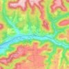 Lorch topographic map, elevation, terrain