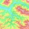 Musikot topographic map, elevation, terrain
