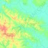 Tungkal Jaya topographic map, elevation, terrain
