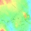 Egerton topographic map, elevation, terrain