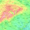 威远县 topographic map, elevation, terrain