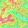 Neuenstein topographic map, elevation, terrain