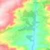 Santa Cruz de Pinares topographic map, elevation, terrain