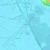 Parit Buntar topographic map, elevation, terrain