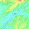 Talavera de la Reina topographic map, elevation, terrain