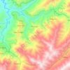 Tobu topographic map, elevation, terrain