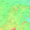 Mahasamund topographic map, elevation, terrain