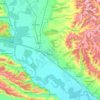 Filiasi topographic map, elevation, terrain