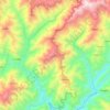 Shamator topographic map, elevation, terrain