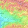 Rioni topographic map, elevation, terrain