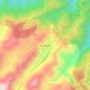 San Joaquín topographic map, elevation, terrain