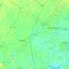 Bahadurgarh topographic map, elevation, terrain
