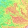 Naturpark Schwäbisch-Fränkischer Wald topographic map, elevation, terrain