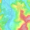 Bübingen topographic map, elevation, terrain