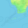 Florida Keys topographic map, elevation, terrain