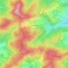 Stolzhausen topographic map, elevation, terrain