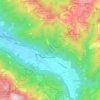 Primaluna topographic map, elevation, terrain
