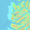 Isla Patricio Lynch topographic map, elevation, terrain