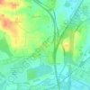 Curdworth CP topographic map, elevation, terrain