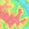 Соломенский лесопарк topographic map, elevation, terrain
