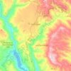 Sàdili/Sadali topographic map, elevation, terrain