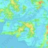 Tiswadi topographic map, elevation, terrain