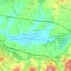 Laterina topographic map, elevation, terrain