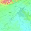 Morshi topographic map, elevation, terrain