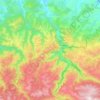 Săsciori topographic map, elevation, terrain