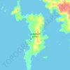 Speedwell Island topographic map, elevation, terrain