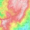 Borbela e Lamas de Olo topographic map, elevation, terrain
