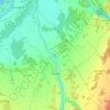 Yamaska topographic map, elevation, terrain