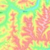 Kamru topographic map, elevation, terrain