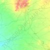 Luni Tehsil topographic map, elevation, terrain