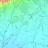 Siliguri Subdivsion topographic map, elevation, terrain