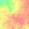 Phalodi topographic map, elevation, terrain