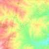 Condado de La Salle topographic map, elevation, terrain