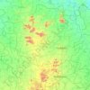 Pavagada taluk topographic map, elevation, terrain