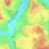 Mittelstadt topographic map, elevation, terrain