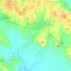 Distrito de Itá topographic map, elevation, terrain