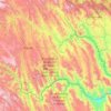 Campero topographic map, elevation, terrain